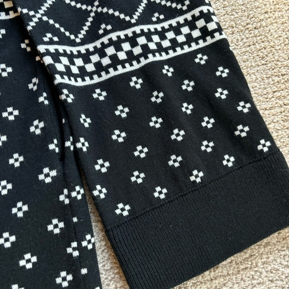 J Peterman Fair Isle Cardigan Sweater - size S - Picture 9 of 11